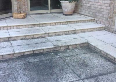 POWER WASHING BEFORE